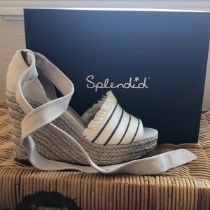 BRAND NEW IN THE BOX Splendid espadrille wedges